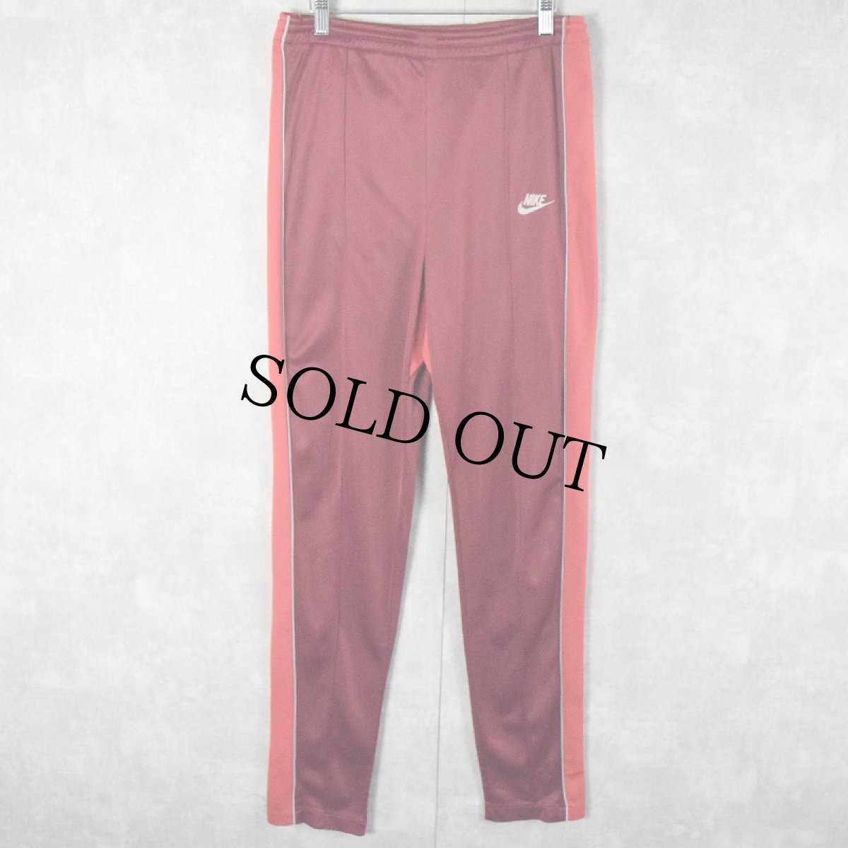 画像2: 80's NIKE 紺タグ トラックパンツ M (2)