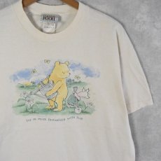 画像1: 90's USA製 CLASSIC POOH キャラクタープリントTシャツ L (1)