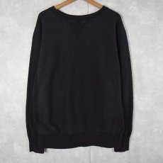 画像1: Champion REVERSE WEAVE 目無し 前V スウェット XL BLACK (1)