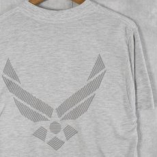 画像1: U.S.AIR FORCE ロゴプリントTシャツ  (1)
