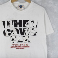 画像1: 90's Twister USA製 "WHEN COWS FLY" 映画プリントTシャツ XXL (1)
