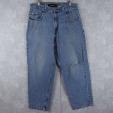 画像1: 90's Levi's SILVER TAB "baggy " デニムパンツ W35 (1)