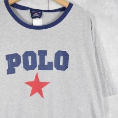 画像1: 90's POLO SPORT Ralph Lauren USA製 ロゴプリントTシャツ L (1)