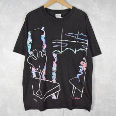 画像1: 【お客様お支払処理中】90's Gilda Mary USA製 アートTシャツ (1)