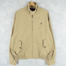 画像1: POLO GOLF RALPH LAUREN ポリエステルスイングトップ L (1)