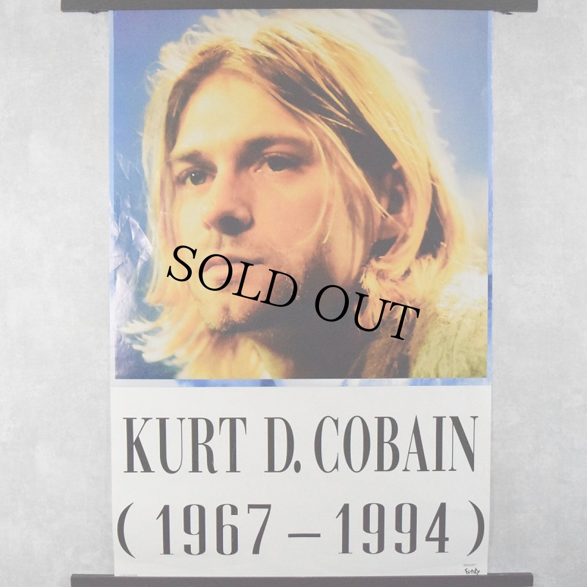 画像1: 90's KURT COBAIN Rock Musician Poster (1)