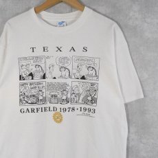 画像1: 90's GARFIELD USA製 キャラクタープリントTシャツ XL (1)