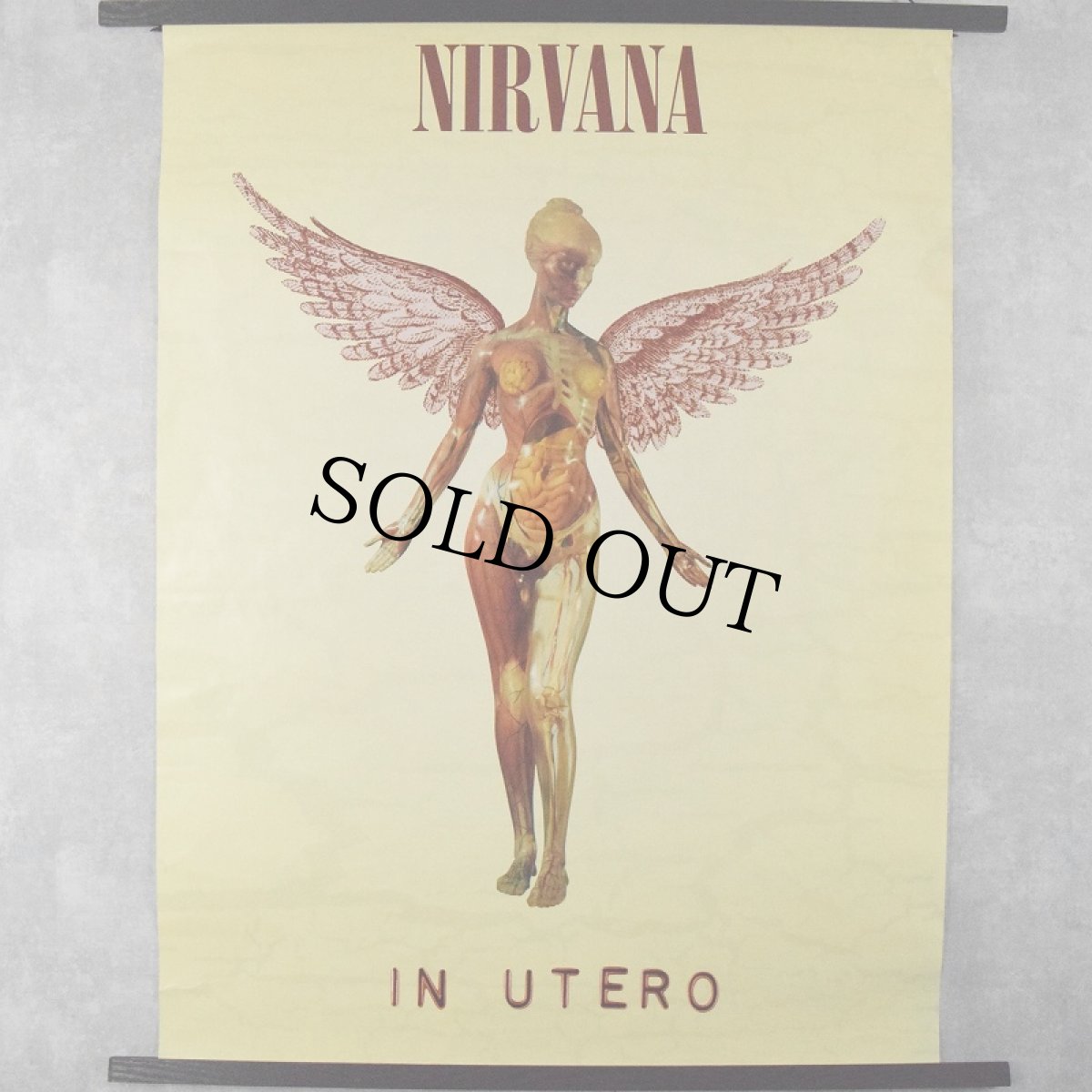 画像1: 1993 NIRVANA "IN UTERO" poster (1)