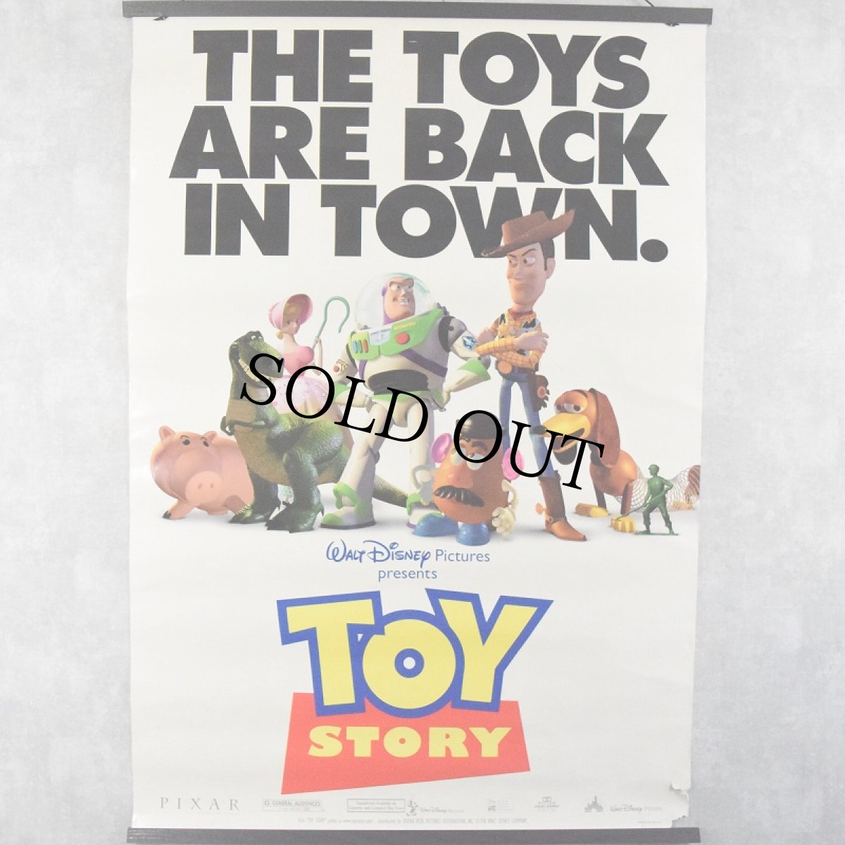 画像1: 1995 TOY STORY Movie Poster (1)