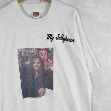 画像1: 90's "My Jellybean" フロッキープリント フォトTシャツ XL (1)