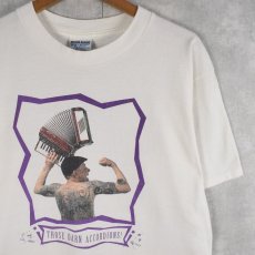 画像1: 【お客様お支払処理中】90's〜 THORSE DARN ACCORDIONS 音楽グループTシャツ L (1)