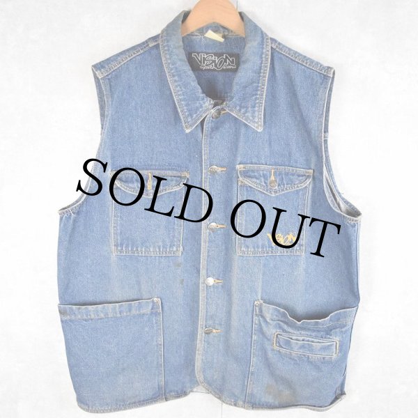 アメリヴィンテージ　ボアベストデニムジャケット　M USA製90s Levi's リーバイス デニムベスト ボアベスト