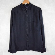 画像1: Ralph Lauren 花柄 シルクシャツ SIZE14 (1)