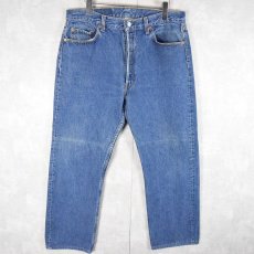 画像1: 90's Levi's 501 USA製 デニムパンツ W34 (1)