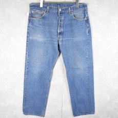 画像1: 90's Levi's 501 USA製 デニムパンツ W35 (1)