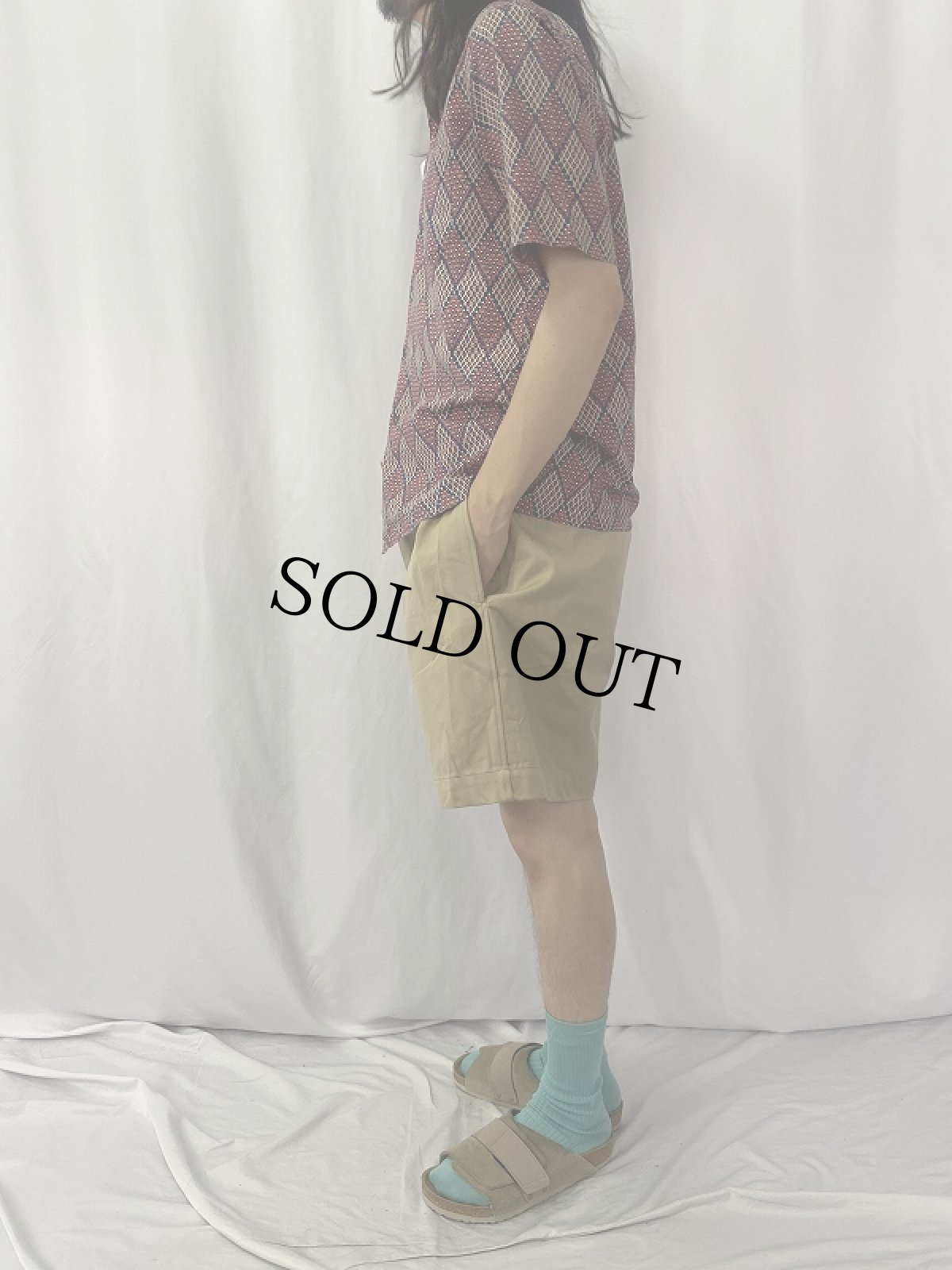 画像3: 50〜60's FRENCH ARMY M-52 チノショーツ SIZE5 (3)