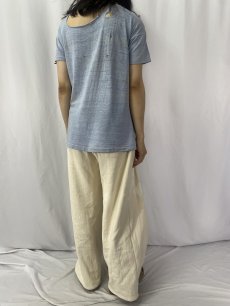 画像4: 【SALE】 70's Champion バータグ USA製 "UPPER ROCK ISLAND COUNTY YMCA" 染み込みプリントTシャツ L (4)