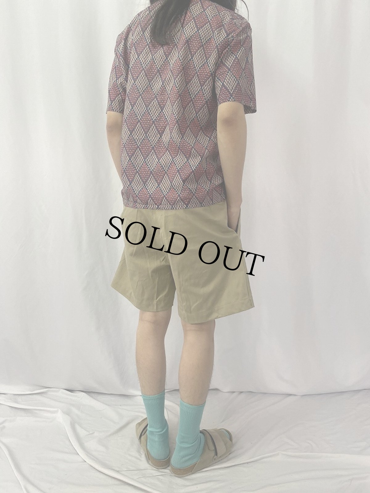 画像4: 50〜60's FRENCH ARMY M-52 チノショーツ SIZE5 (4)