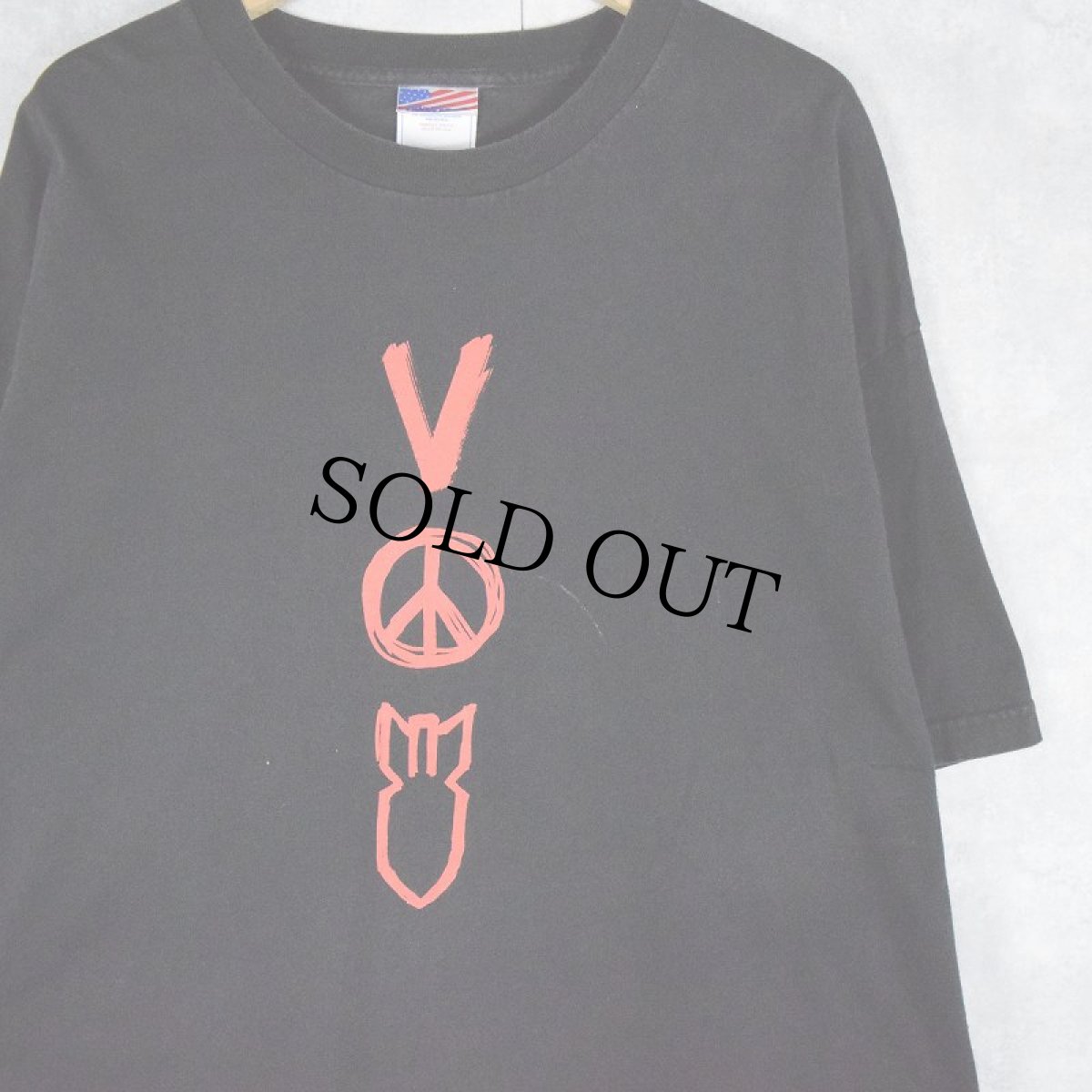 画像1: 2000's U2 USA製 "Vertigo" ロックバンドプリントTシャツ BLACK 2XL (1)