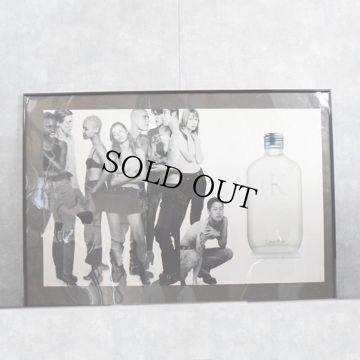 画像1: 1994 Calvin Klein "Fragrance" Advertising poster (1)