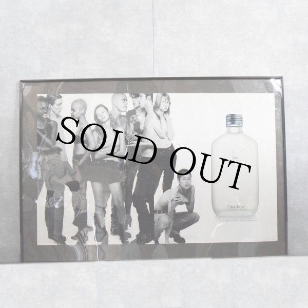 カルバンクライン 香水 モデル 雑貨 インテリア ポスター | ビンテージ