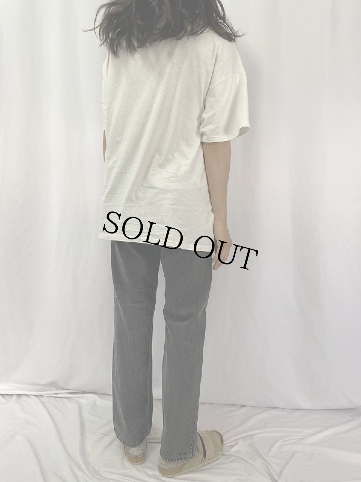 画像4: 80's Levi's 501 USA製 ブラックデニムパンツ W34 (4)