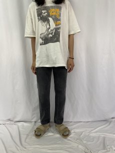 画像2: 2000's Levi's 501 USA製 "サルファブラック" ブラックデニムパンツ W29 (2)