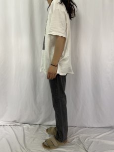 画像3: 80's Levi's 501 USA製 ブラックデニムパンツ W34 (3)