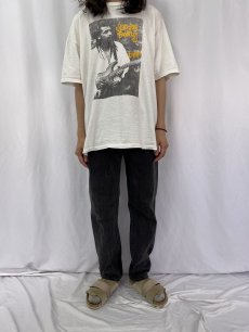 画像2: 90's Levi's 501 USA製 "サルファブラック" ブラックデニムパンツ W33 (2)