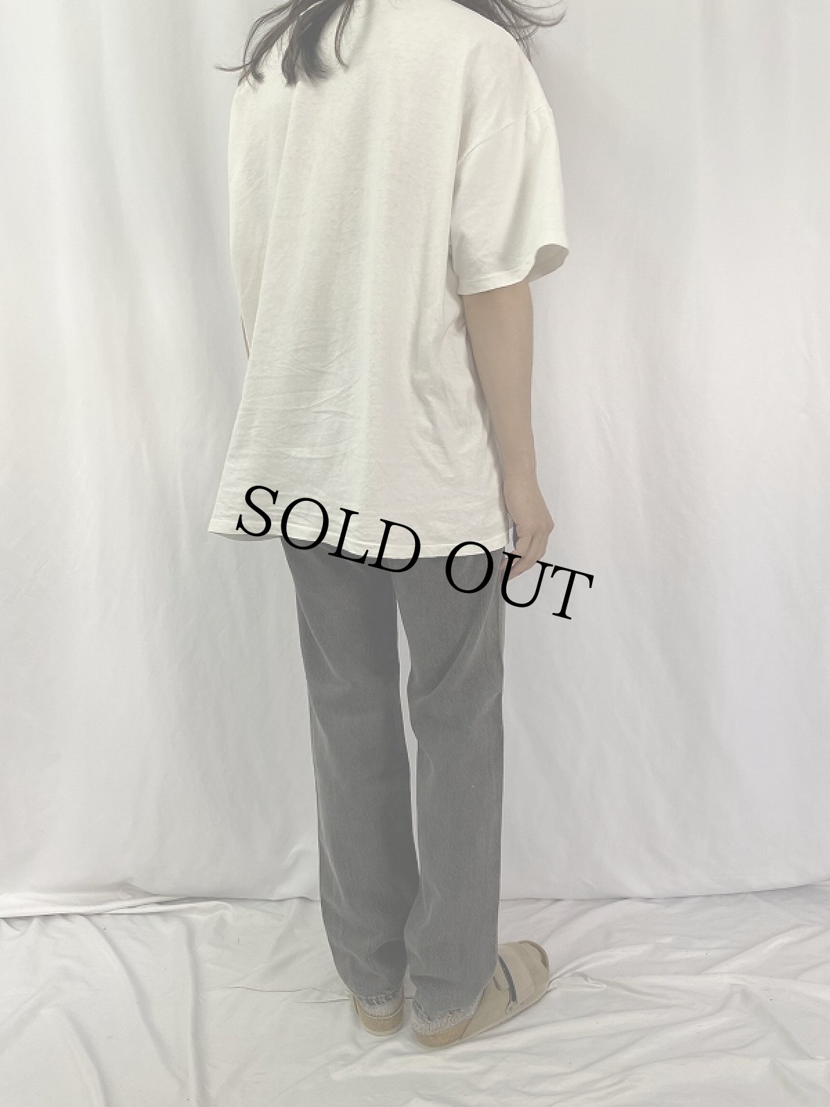 画像4: 80's Levi's 505 USA製 ブラックデニムパンツ W32 (4)