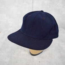 画像1: 70〜80's U.S.NAVY NEW ERA ウールキャップ DEAD STOCK 7 3/4 (1)