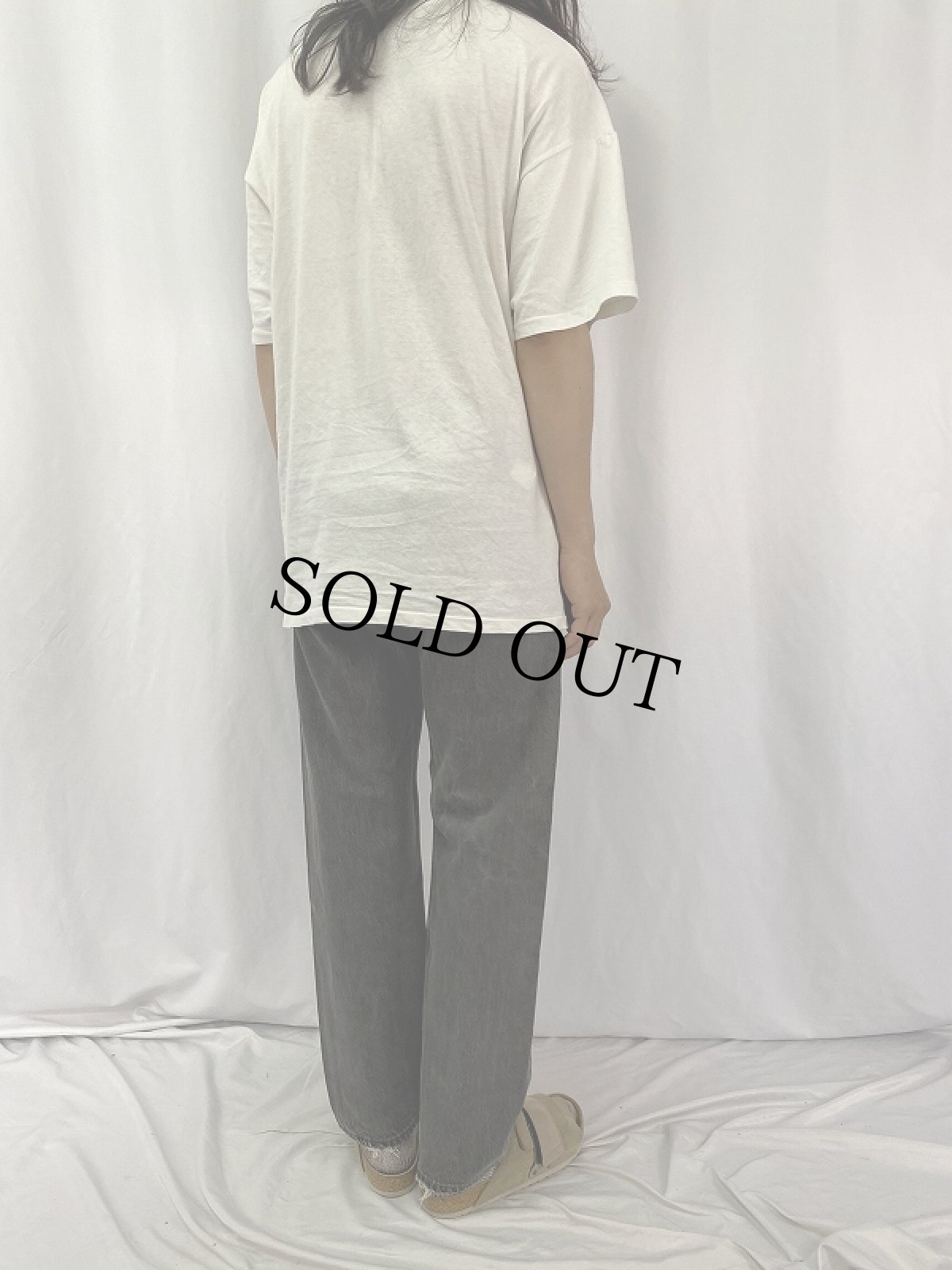 画像4: 90's Levi's 501 USA製 ブラックデニムパンツ W33 (4)