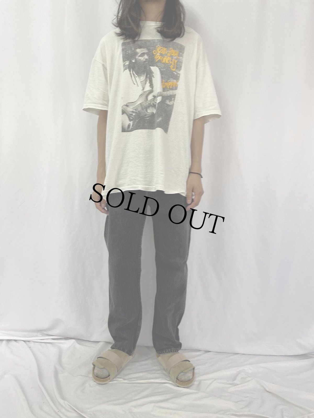 画像2: 90's Levi's 501 USA製 "サルファブラック" ブラックデニムパンツ W34 (2)