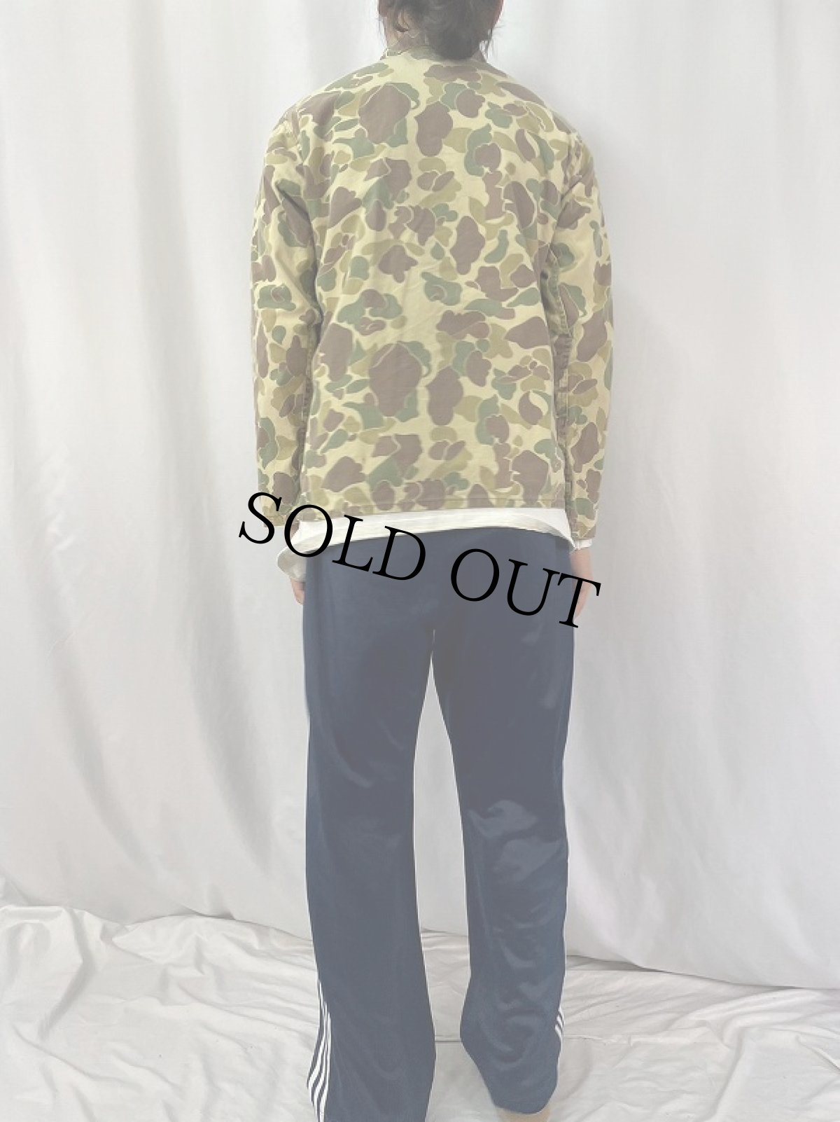 画像4: 70's ダックハンターカモ柄 カバーオール (4)