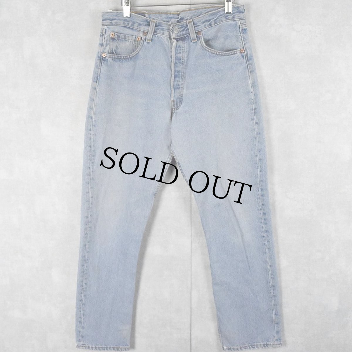 画像1: 90's Levi's 501 USA製 デニムパンツ W31 (1)