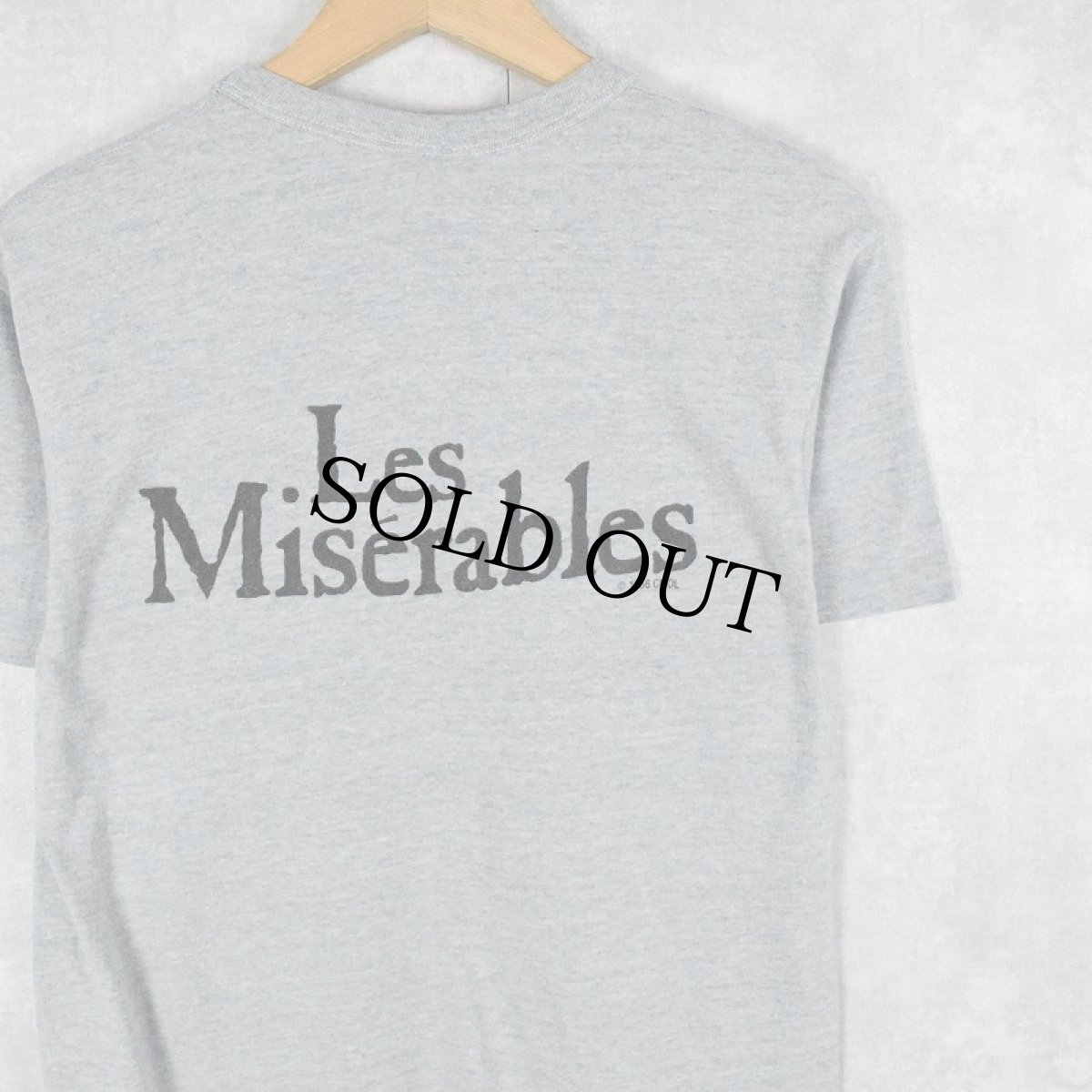 画像2: 90's Les Miserables USA製 ミュージカルプリントTシャツ M (2)