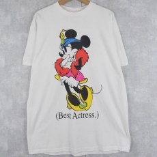 画像1: 90's Disney MINNIE MOUSE USA製 "Best Actress." キャラクタープリントTシャツ L (1)