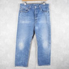 画像1: 80's Levi's 501 USA製 デニムパンツ W33 (1)