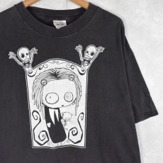 画像1: LENORE アニメキャラクタープリントTシャツ XL (1)