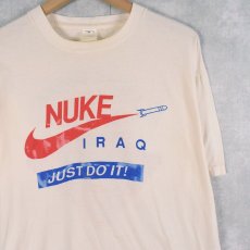 画像1: 2000's "NUKE" パロディプリントTシャツ (1)