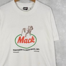 画像1: 90's MACK TRUCK USA製 自動車メーカープリントTシャツ XL (1)