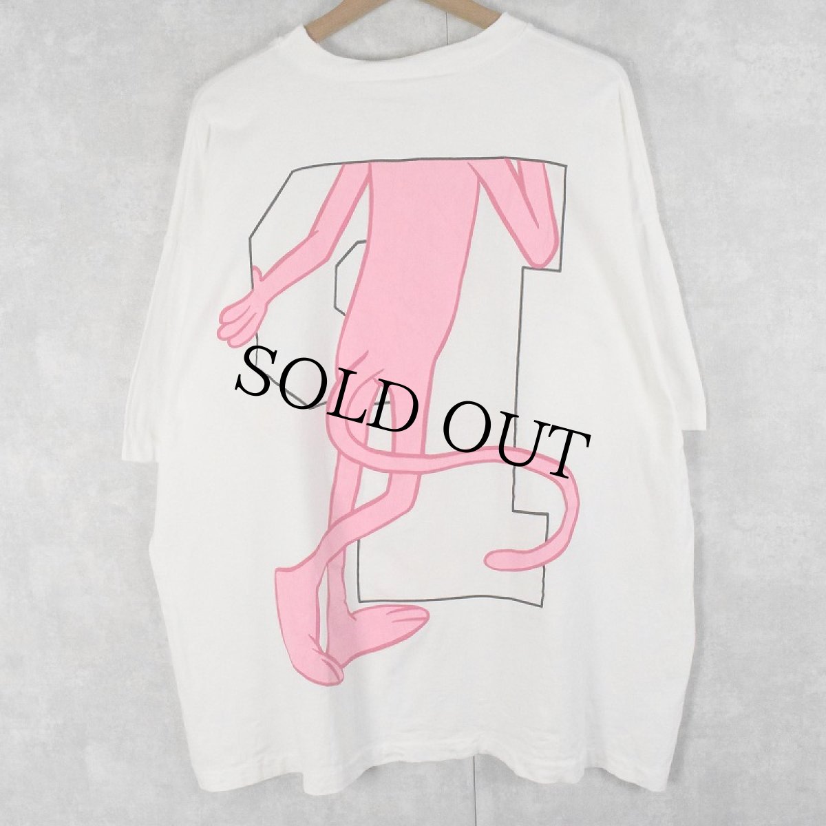 画像2: 90's PINK PANTHER USA製 キャラクターTシャツ ONESIZE (2)