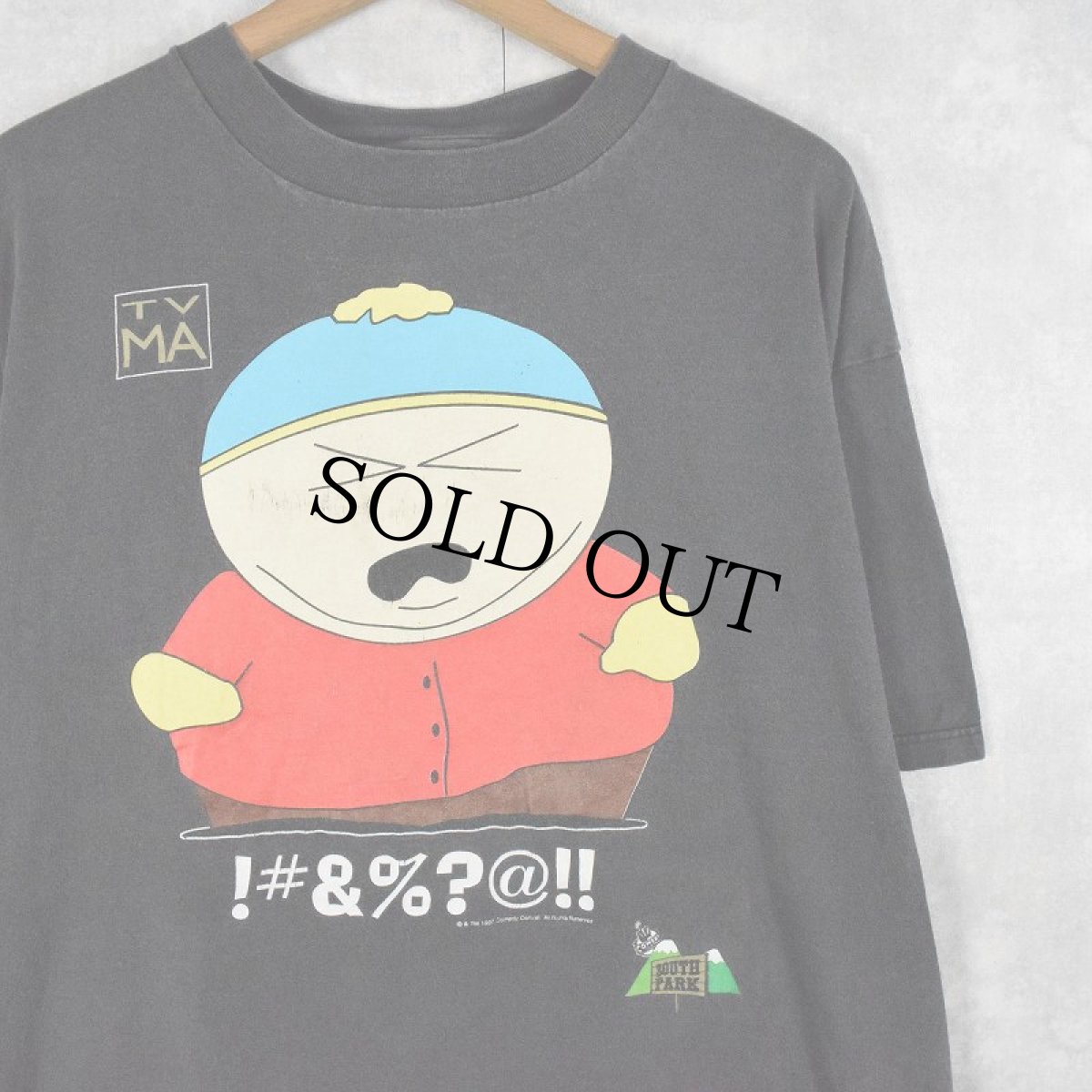 画像1: 90's SOUTH PARK キャラクタープリントTシャツ XL (1)