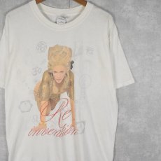 画像1: 00's MADONNA "The Re-Invention Tour 2004" ミュージシャンツアーTシャツ L (1)