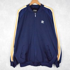 画像1: 90's adidas トラックジャケット NAVY XL (1)