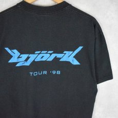 画像1: 1998 Bjork "UPSTAGING" ミュージシャンツアーTシャツ L (1)