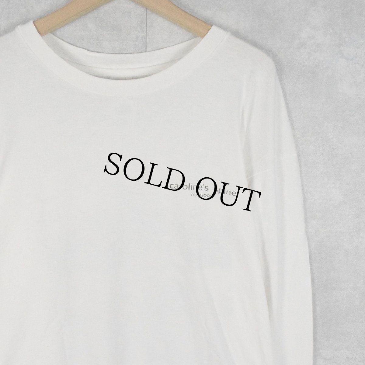 画像2: 1998 caroline's spine USA製 オルタナティブロックバンド ツアーロンT XL (2)