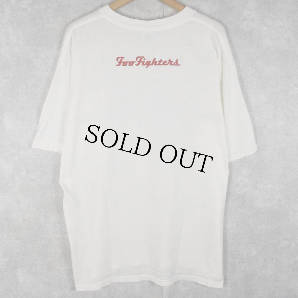 画像2: 90's Foo Fighters ロックバンドTシャツ XL (2)