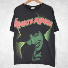 画像1: MARILYN MANSON "SMELLS LIKE CHILDREN" ロックバンドプリントTシャツ L (1)