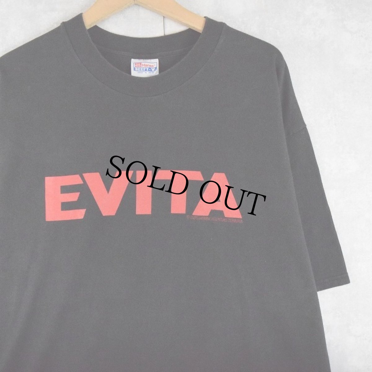 画像1: 90's EVITA ミュージカル映画Tシャツ XL (1)